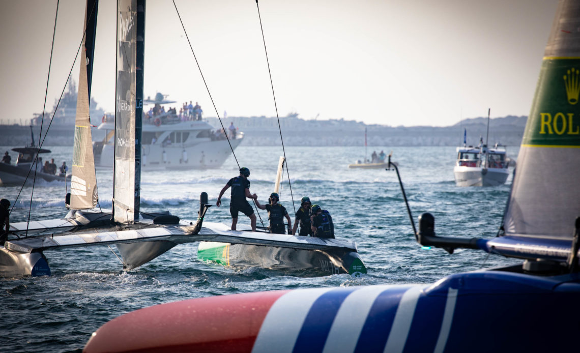 SailGP Dubai Day 2 Wrap Three Way Battle Goes to the Wire