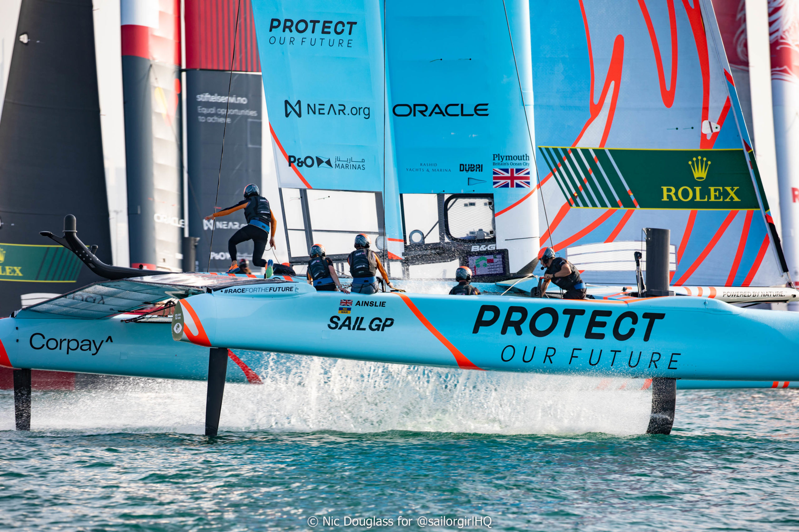 Dubai SailGP Day 1 Wrap